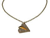 Paper Plane Pendant Necklace